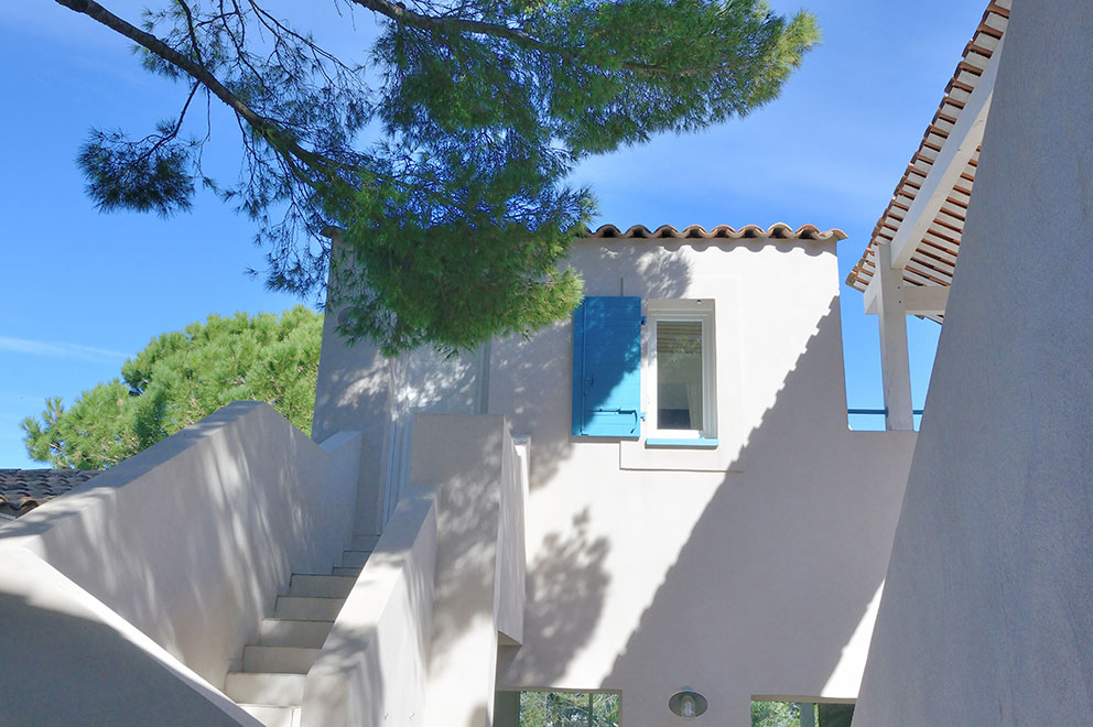 Inner courtyard of la singulière