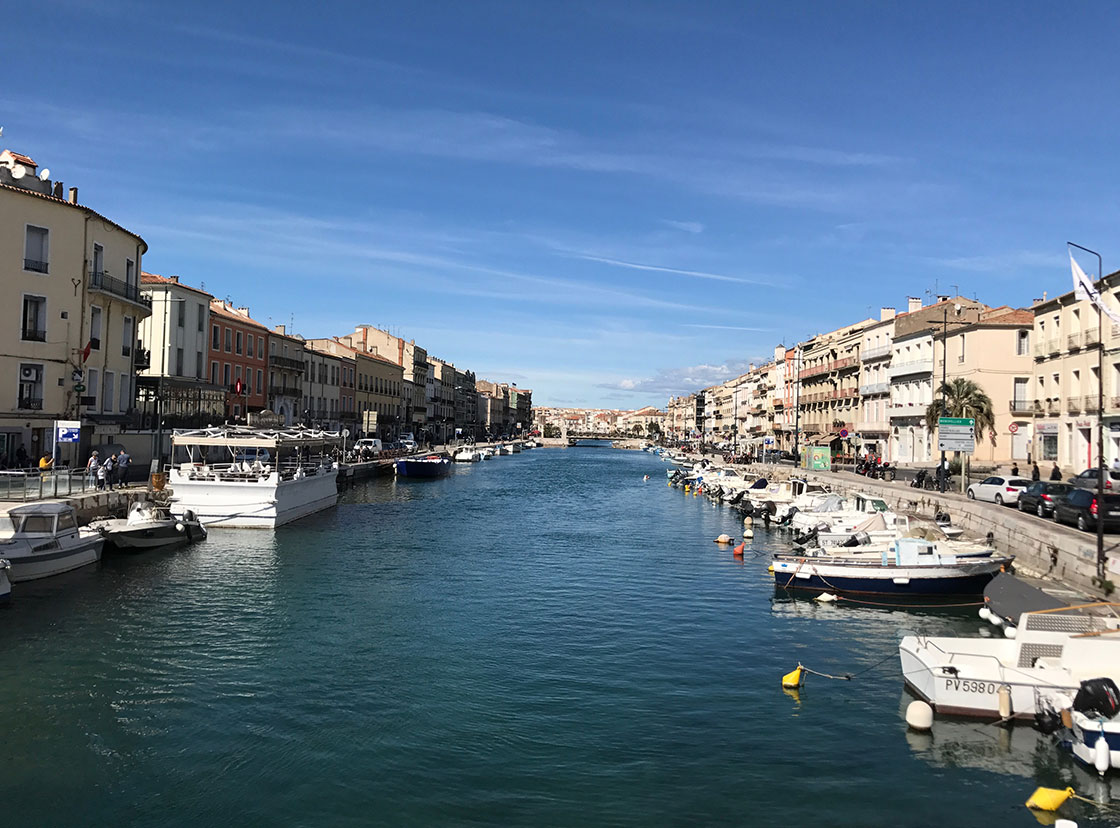 Sète and its canals