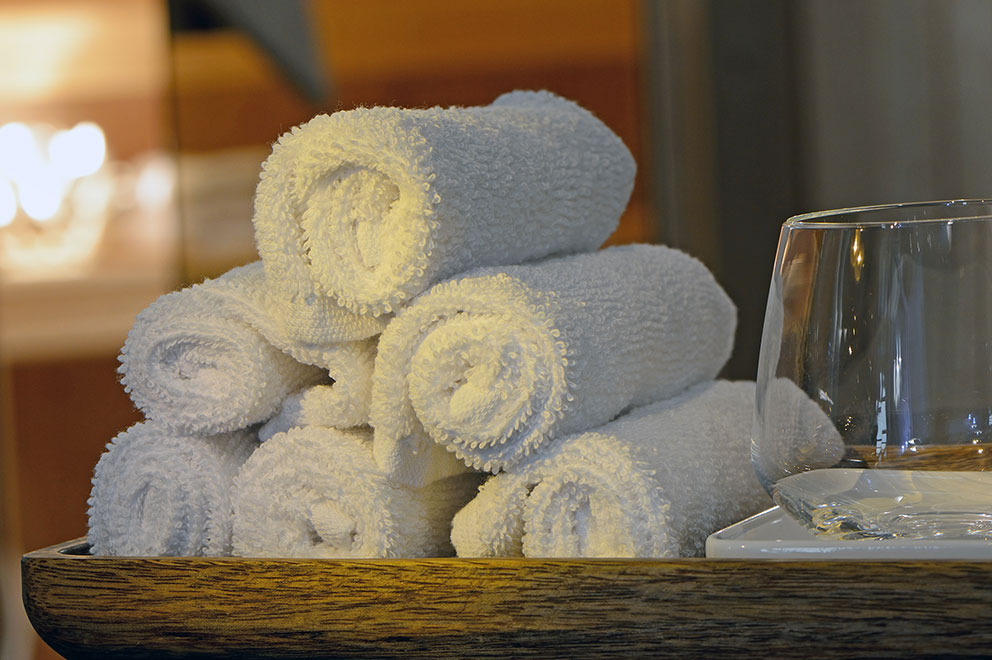 Detail of the wellness area in your guest house in Sète